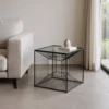 Stolik kawowy GEMETRO 45 cm czarny*Zona-Design Online