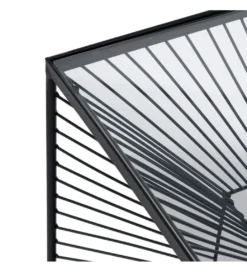 Stolik kawowy GEMETRO 45 cm czarny*Zona-Design Online