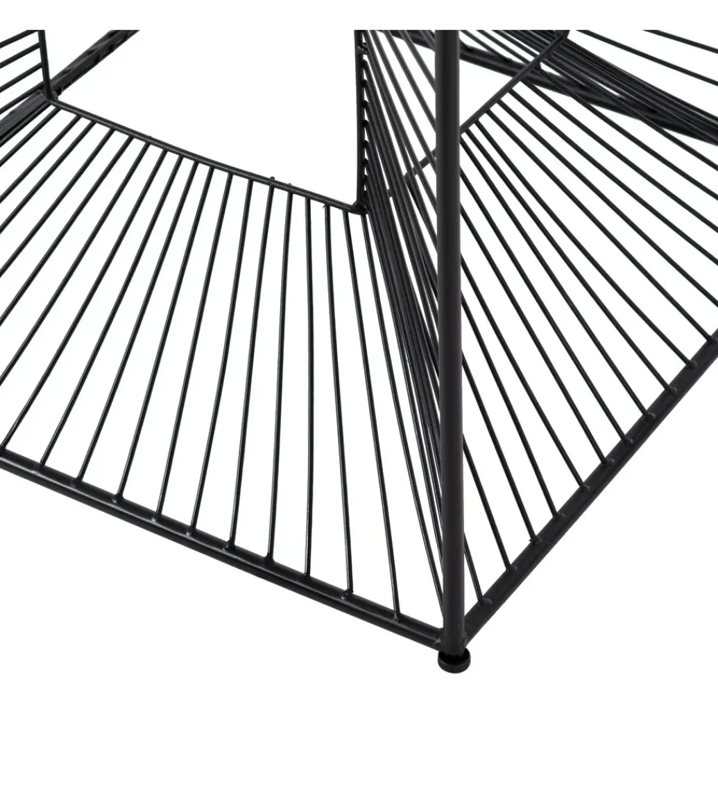 Stolik kawowy GEMETRO 45 cm czarny*Zona-Design Online