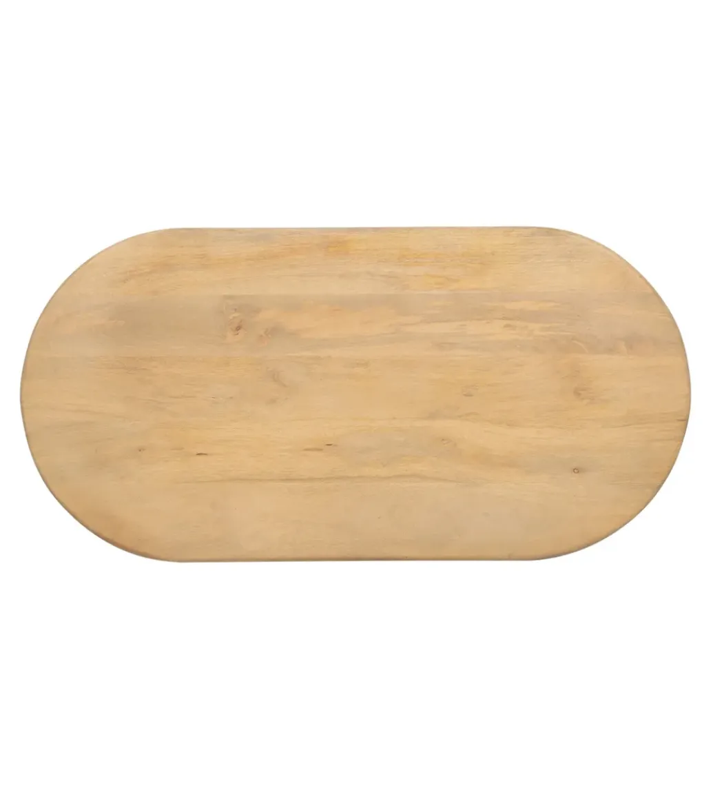 Stolik kawowy GEMPO 120 cm drewno mango naturalny*Zona-Design Best