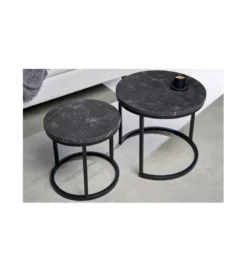 Stolik kawowy GIRON set 2 w optyce marmuru*Invicta Interior Hot