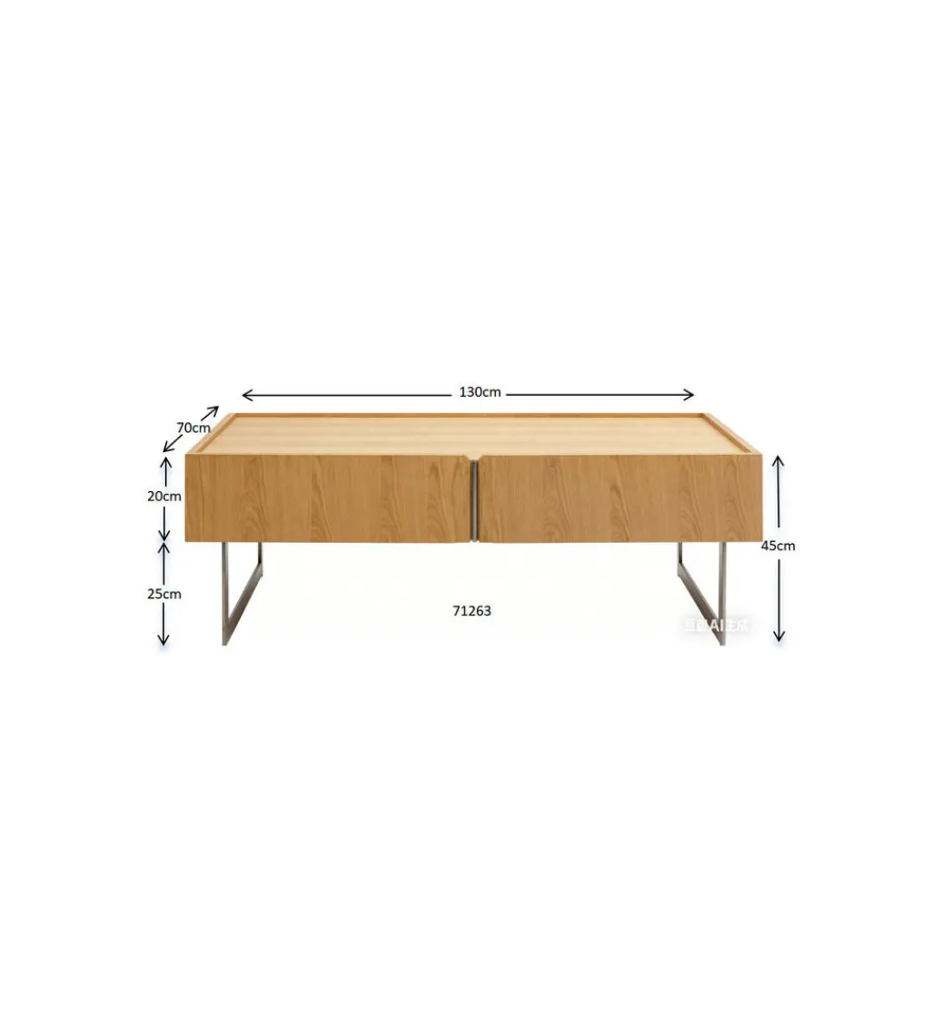 Stolik kawowy GIULIO 130 x 70 cm*KARE Sale