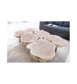 Stolik kawowy Goa drewno akacja*Invicta Interior Outlet