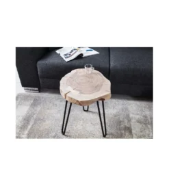 Stolik kawowy Goa II drewno akacja*Invicta Interior New