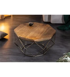 Stolik Kawowy GORAN II 69 cm drewno mango*Invicta Interior Sale