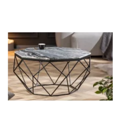 Stolik Kawowy GORAN II 69 Cm Marmur Szary*Invicta Interior Hot