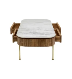 Stolik kawowy GRACE 110 cm Drewno Mango*KARE