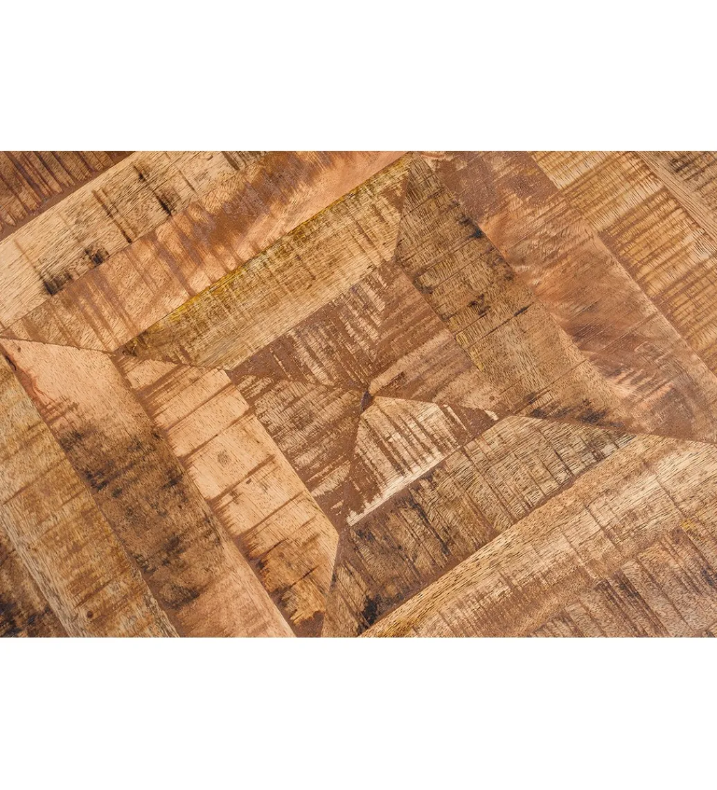 Stolik kawowy GRANDE Infinity Home 100 cm drewno Mango*Invicta Interior - przedsprzedaż Clearance