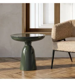 Stolik kawowy HAERW 50 cm zielony*Zona-Design Best