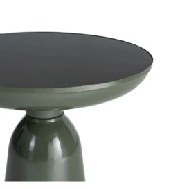 Stolik kawowy HAERW 50 cm zielony*Zona-Design Best