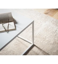 Stolik kawowy HELFI 60 cm biały*WOHNLING, GERMANY Clearance