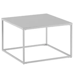 Stolik kawowy HELFI 60 cm biały*WOHNLING, GERMANY Clearance