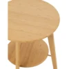 Stolik kawowy HERMA 50 cm bambus naturalny*J-Line New