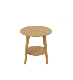 Stolik kawowy HERMA 50 cm bambus naturalny*J-Line New