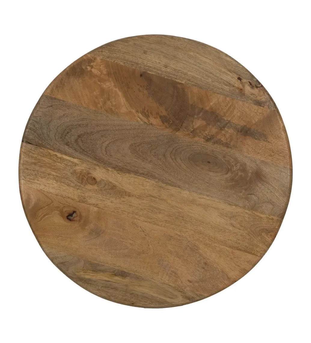 Stolik kawowy HOKE 60 cm drewno mango*Zona-Design New