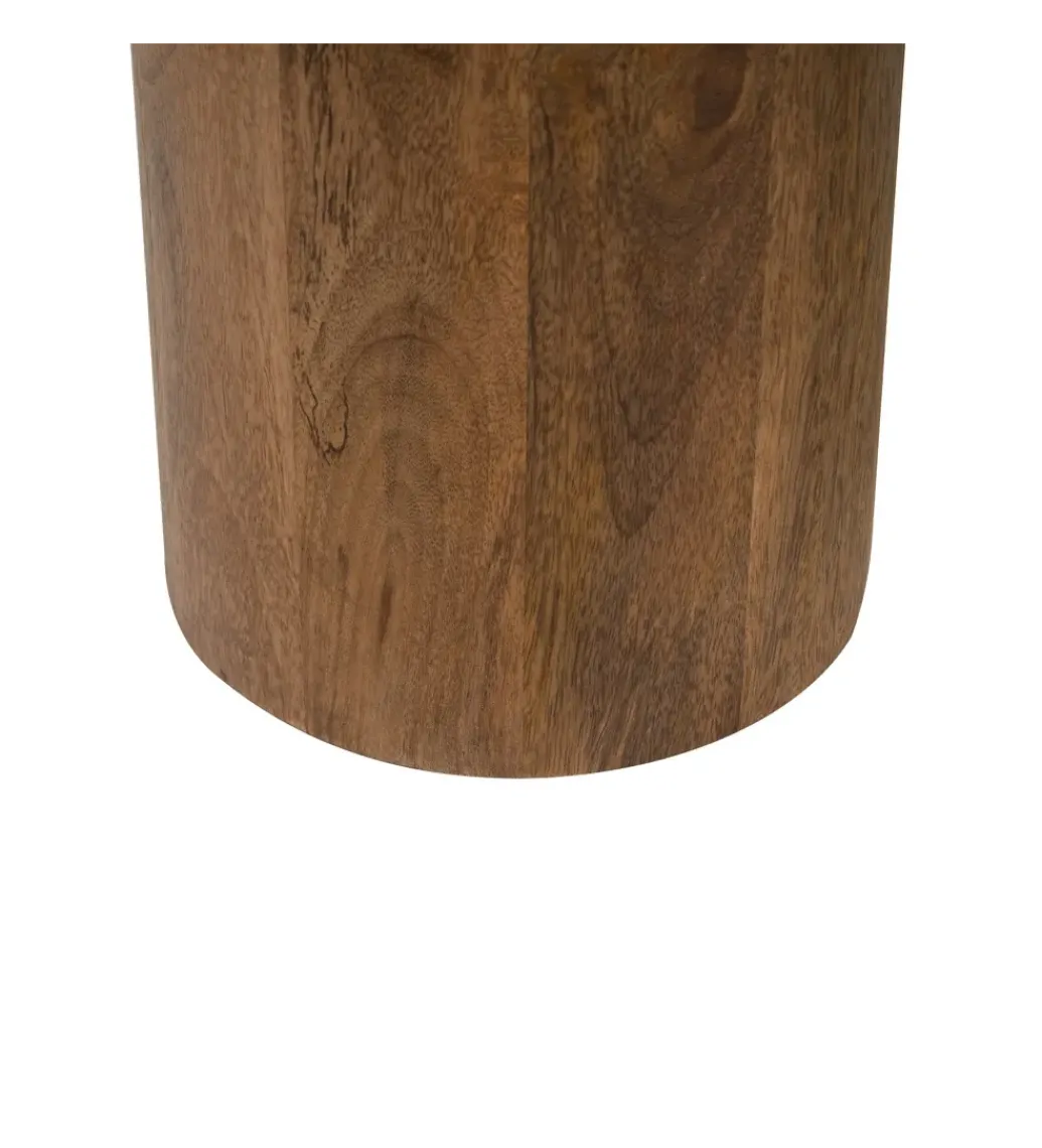 Stolik kawowy HUGI 135 cm marmur drewno mango*Zona-Design New