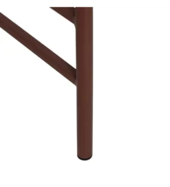 Stolik kawowy INDUSTRIAL 78 cm Ciemna Terakota*Zona-Design Online