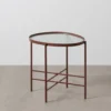 Stolik kawowy INDUSTRIAL 55 cm Ciemna Terakota*Zona-Design Hot