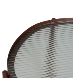 Stolik kawowy INDUSTRIAL 55 cm Ciemna Terakota*Zona-Design Hot