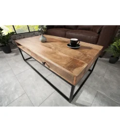Stolik Kawowy Iron Craft 100 Cm drewno Mango*Invicta Interior Discount