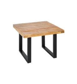 Stolik kawowy Iron Craft 60 cm drewno mango*Invicta Interior Sale