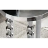 Stolik kawowy Jardin 44 cm srebrny*WOHNLING, GERMANY Sale