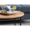 Stolik kawowy JORGI 60 cm drewno akacja*WOHNLING, GERMANY Discount