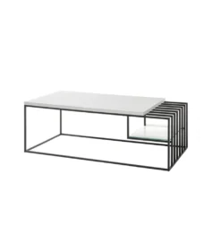 Stolik kawowy JUBA 120 cm biały*MCA Outlet