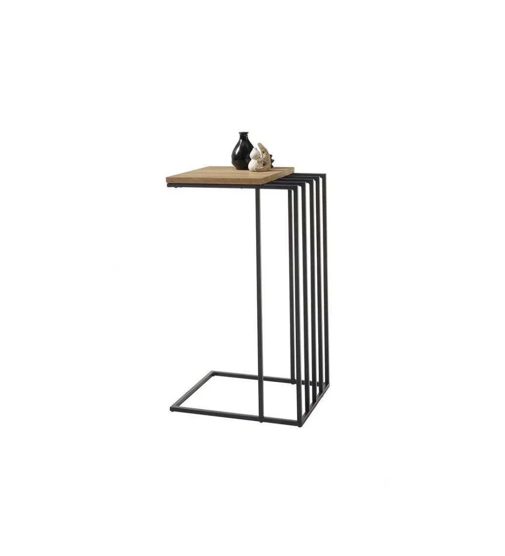 Stolik kawowy JUBA 40 cm dąb*MCA Outlet