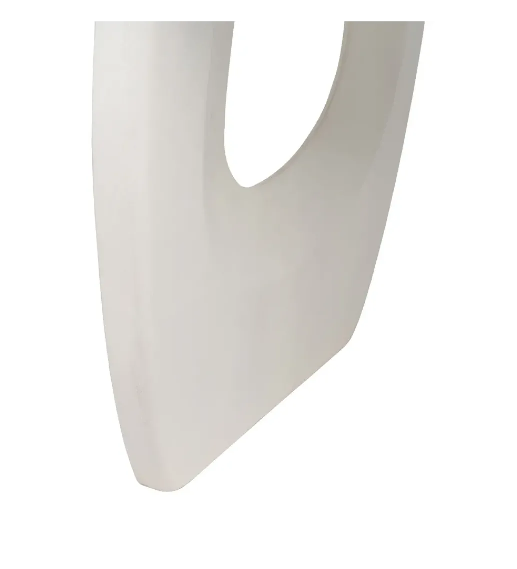 Stolik kawowy KARAZ 130 cm drewno akacja różowo-biały*Zona-Design Online