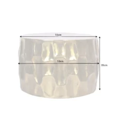 Stolik Kawowy Kerrasch 55 Cm złoty*Invicta Interior Best
