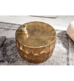Stolik kawowy Kerrasch 70 cm złoty*Invicta Interior Hot