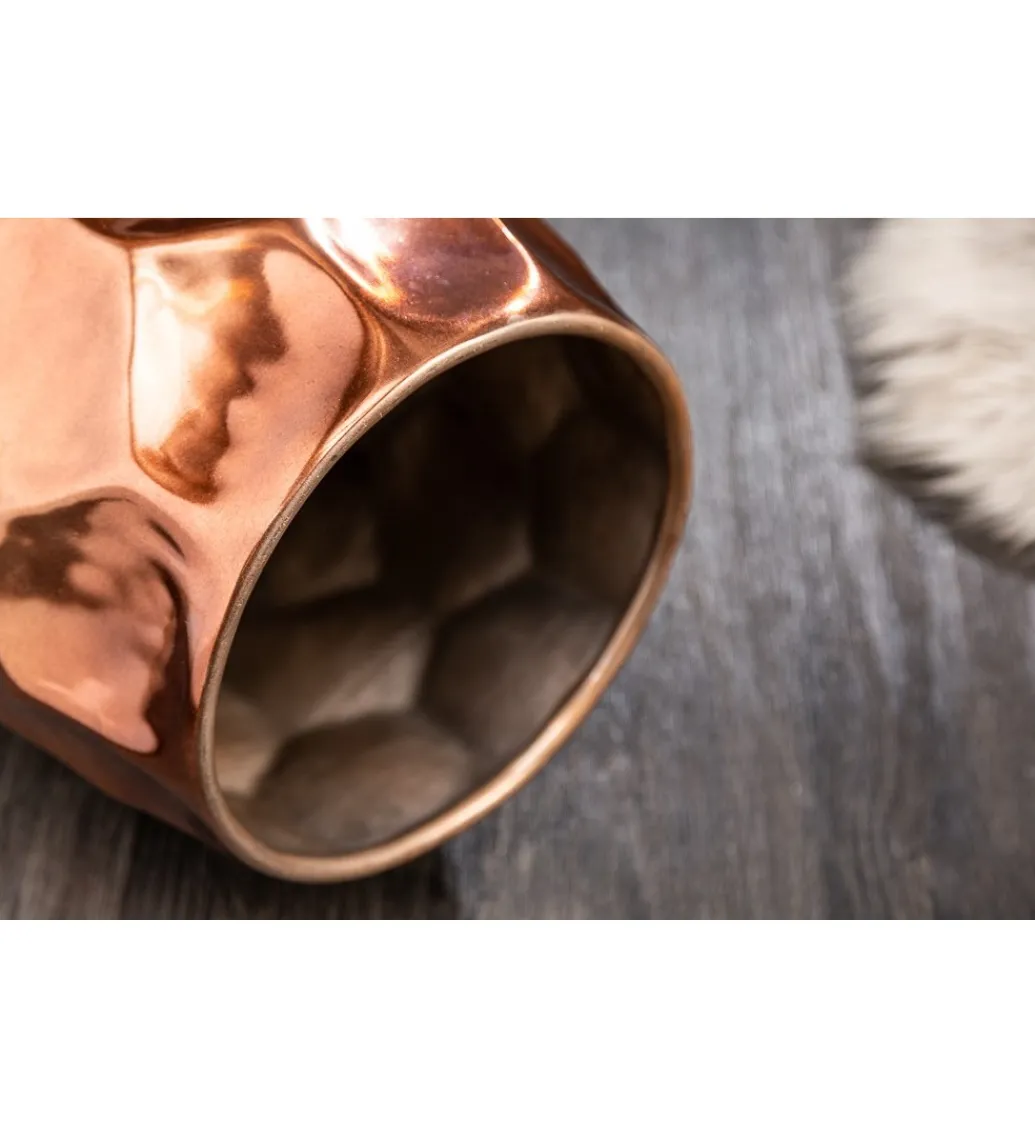 Stolik Kawowy Kerrash 30 Cm Miedziany*Invicta Interior Online