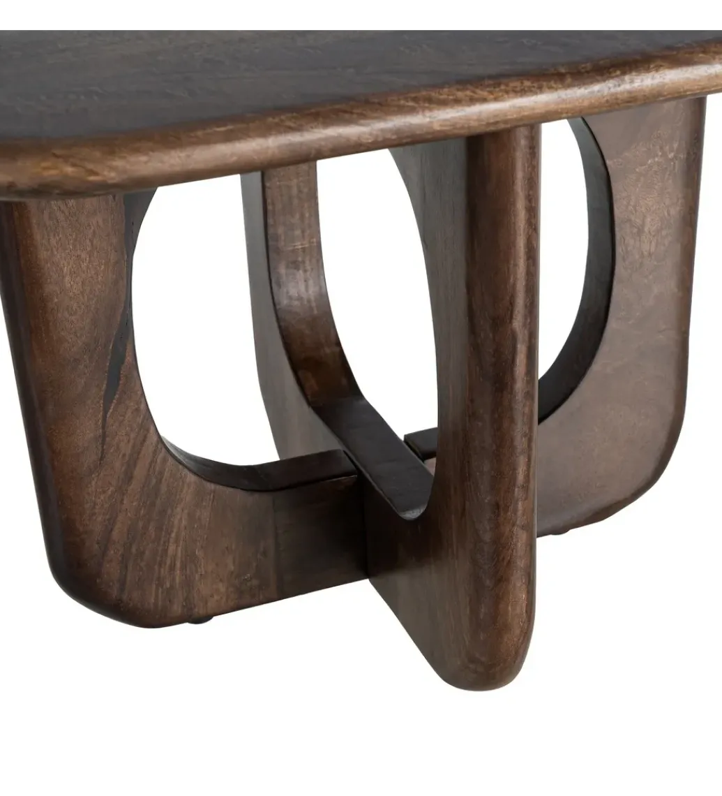 Stolik kawowy KIRITON 60 cm drewno mango*Zona-Design Discount