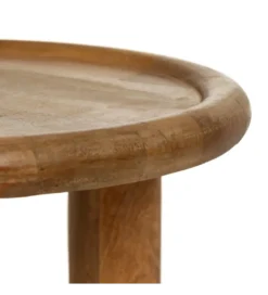Stolik kawowy KODI 50 cm drewno mango*Zona-Design New