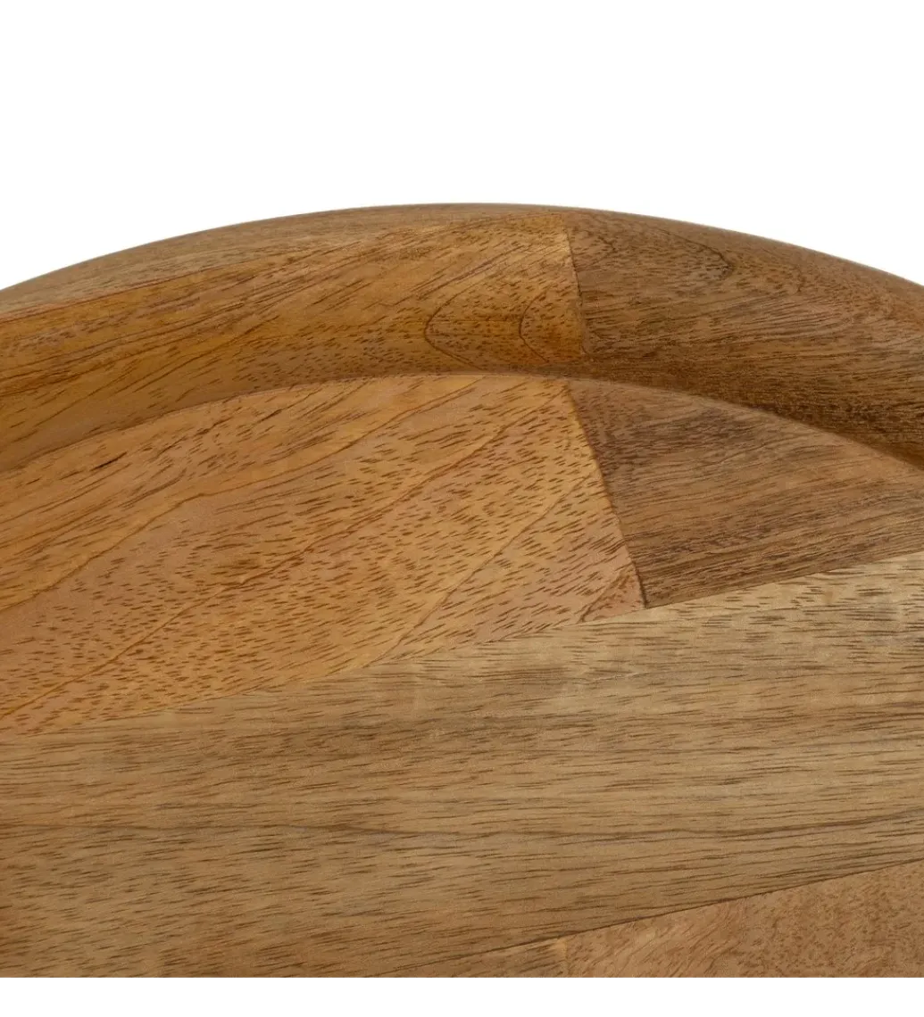 Stolik kawowy KODI 50 cm drewno mango*Zona-Design New