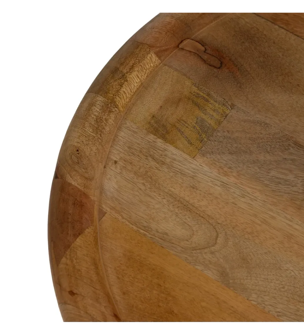 Stolik kawowy KODI 50 cm drewno mango*Zona-Design New