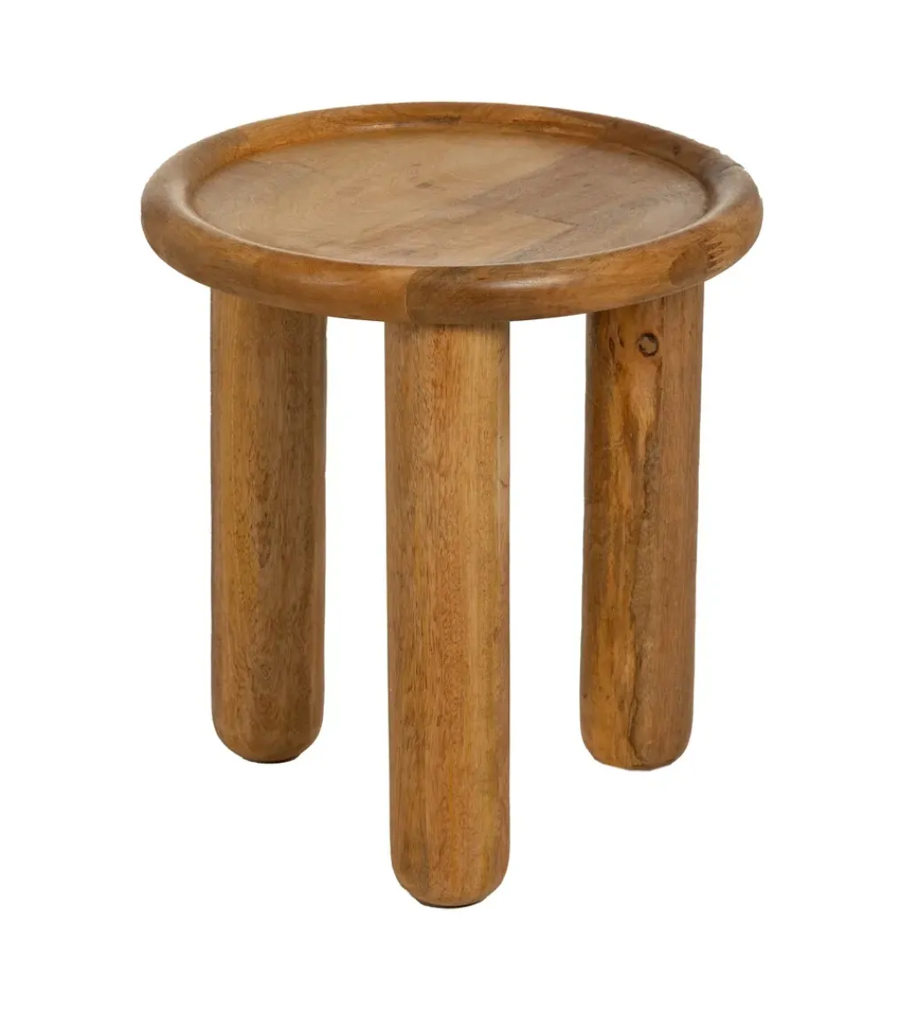 Stolik kawowy KODI 42 cm drewno mango*Zona-Design