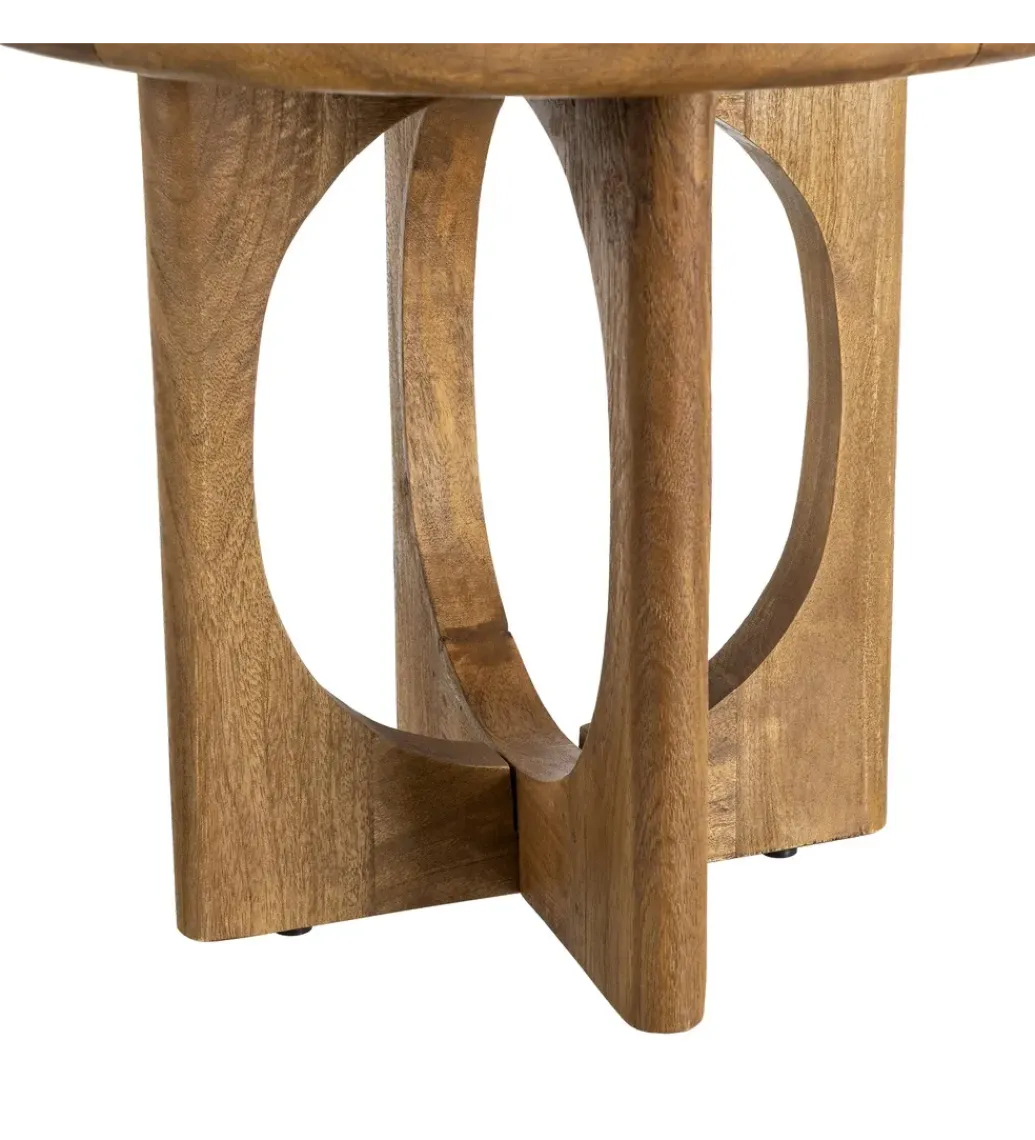 Stolik kawowy KONECEN 55 cm drewno mango*Zona-Design Best