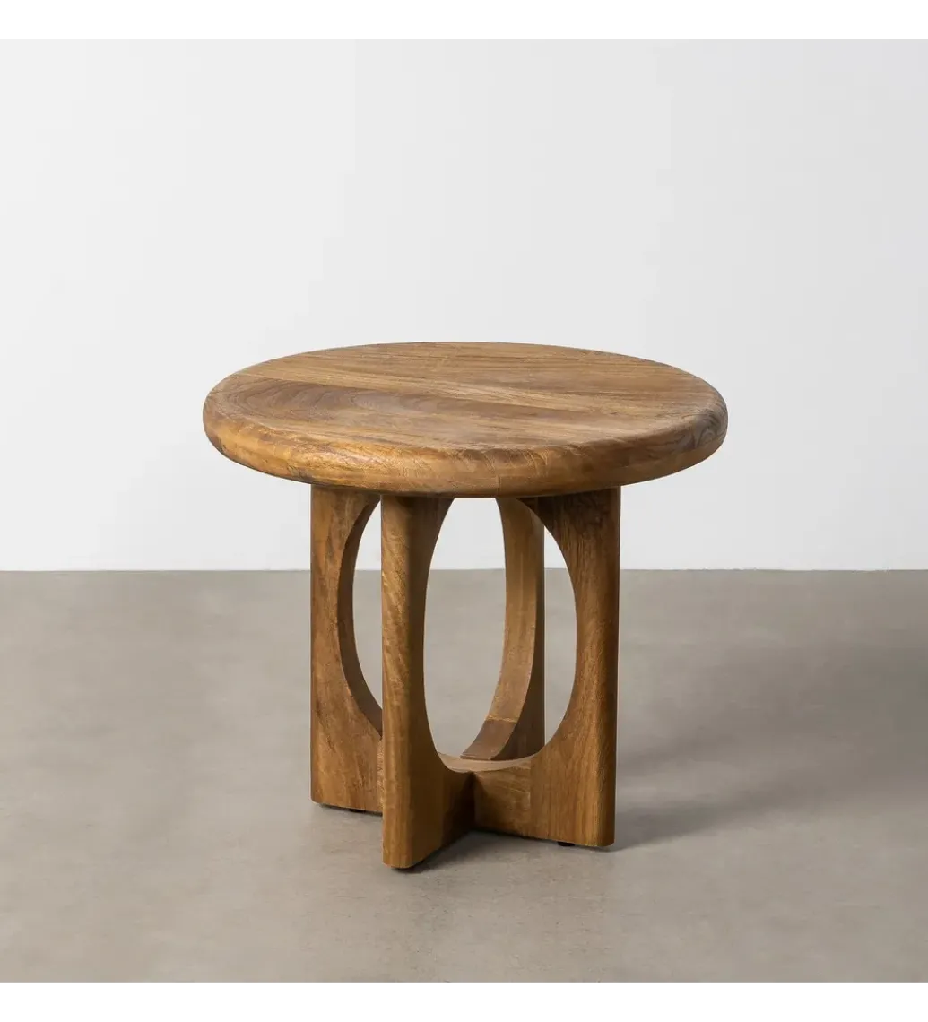 Stolik kawowy KONECEN 55 cm drewno mango*Zona-Design Best