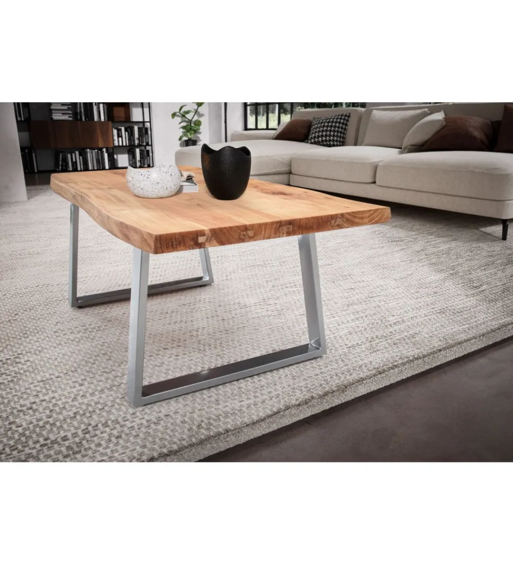 Stolik kawowy KORNEL 120 cm drewno akacja*WOHNLING, GERMANY Best