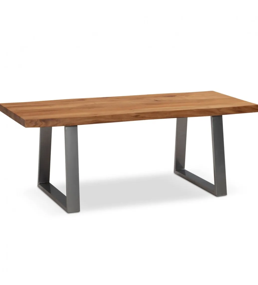 Stolik kawowy KORNEL 120 cm drewno akacja*WOHNLING, GERMANY Best