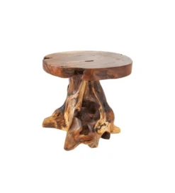 Stolik kawowy Korzeń 40 cm drewno Teak*Invicta Interior - przedsprzedaż Discount