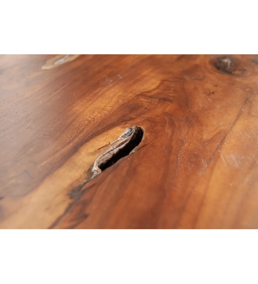 Stolik kawowy Korzeń 40 cm drewno Teak*Invicta Interior - przedsprzedaż Discount