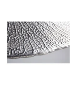 Stolik kawowy Leaf 42 cm srebrny*Invicta Interior Best