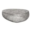 Stolik kawowy Leaf 120 cm srebrny*Invicta Interior Clearance