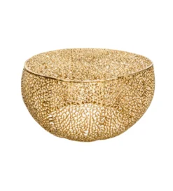 Stolik Kawowy Leaf 80 Cm złoty*Invicta Interior Sale