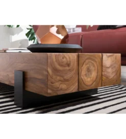 Stolik kawowy LONDA 115 cm drewno sheesham*WOHNLING, GERMANY Online
