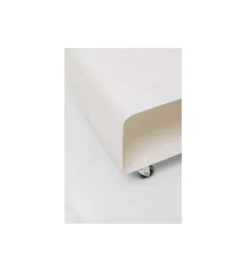 Stolik kawowy LOUNGE 90 x 30 cm beżowa na kołach*KARE Outlet
