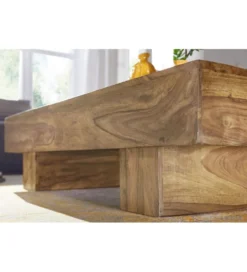 Stolik kawowy LUCCA 120 cm drewno akacja*WOHNLING, GERMANY New